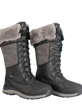 Size 11 UGG Adirondack 3 'Black Grey'